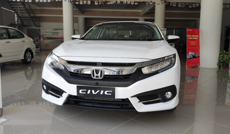 white honda civic rent a car in lahore pakistan